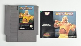 WWF WrestleMania - Cart & Manual - NES Nintendo | TheGameWorld
