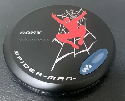 【MÜLL】Sony Spiderman D-EJ775 Tragbarer CD Player Walkman mit BOX Selten Aus... - Bild 1 von 4