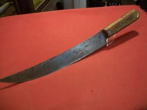 Vintage Dexter Metzgermesser mit Holzgriff #32711, 11" Klinge - Bild 1 von 4