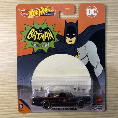 Brand New Hot Wheels Premium Sealed TMNT DC Batman TV Series Batmobile Bat - Image 1 of 4