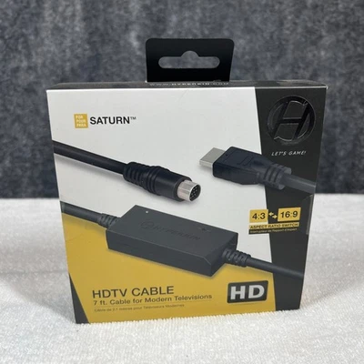HDTV HDMI Cable for Sega Saturn Game System Hyperkin Brand New - Image 1 of 4