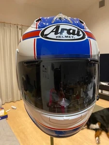 Arai full face helmet RX-7 RR5 Kevin Schwantz replica 59-60cm L equivalent Used - Foto 1 di 12