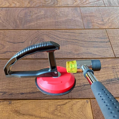 Textured Floors Gap Fixer Tool with Hammer and Special Grip Suction Cup Fits LVP - Image 1 of 4