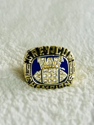 1988 Grey Cup Champions Ring, Winnipeg Blue Bombers, Canadian Football - Image 1 of 2