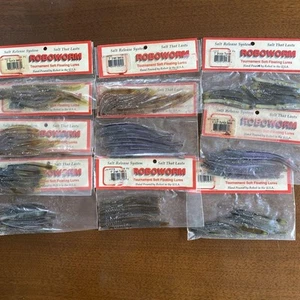 Roboworm Set 11 Bags Old Druir - Picture 1 of 5
