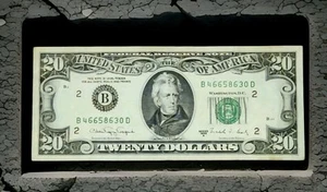 1988A $20 Twenty Dollar Bill Federal Reserve Note NY Old U.S. Vtg Currency Money - Picture 1 of 3