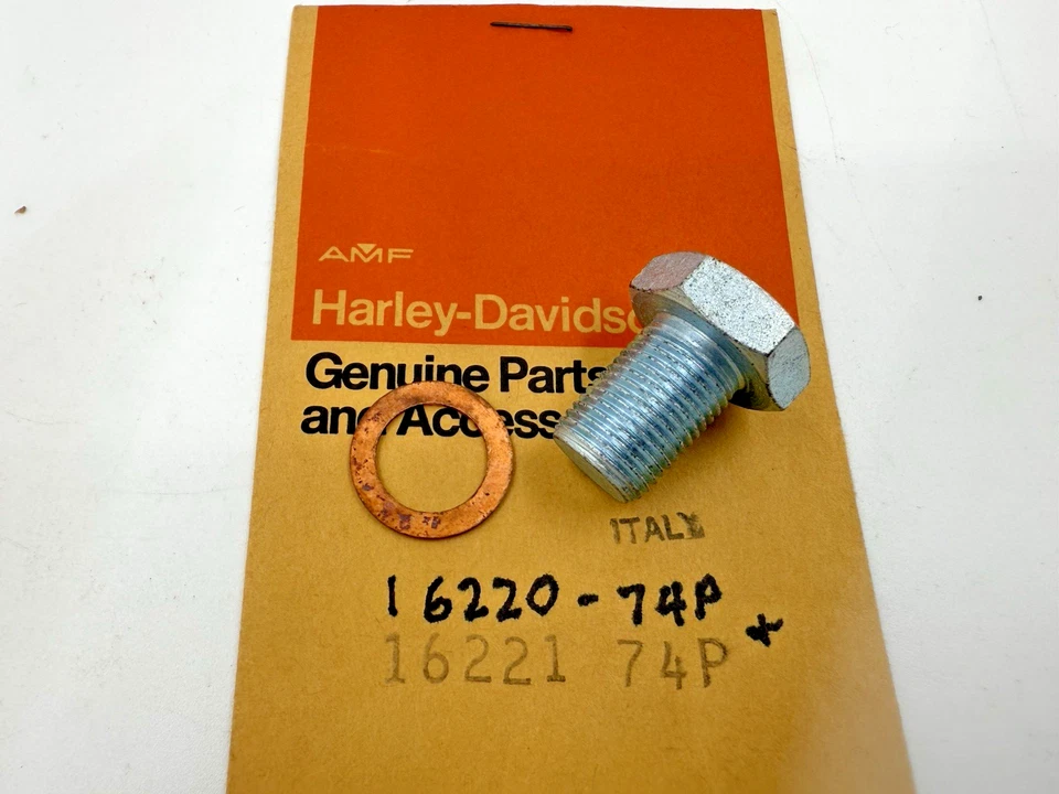 ENCHUFE DE CULATA HARLEY AERMACCHI NOS 16220-74P 74-78 SX175 SS175 SS250 SX250 Foto 1 de 1