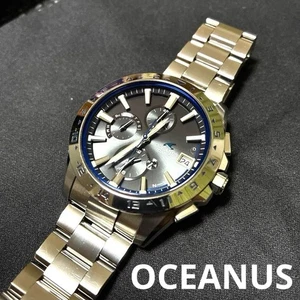 Casio Oceanus OCW-T3000-1AJF Solar Men's Watch Used Working Condition Used - Picture 1 of 6
