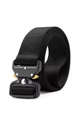 FAIRWIN Tactical Belt, Military Style Webbing Riggers Web Belt Heavy-Duty Qui... - Image 1 of 4