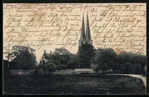 Hadmersleben, Klosterkirche, Ansichtskarte 1917 - Picture 1 of 2