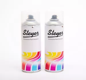 2 X Aerosol Spray Can Rover Old English White Car Paint Gloss Colour Code WT3 V8 - Picture 1 of 11