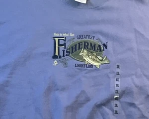 MENS M &C GREATEST FISHERMAN PULLOVER SWEATSHIRT XXL 2XL FISHING NEW - Picture 1 of 7