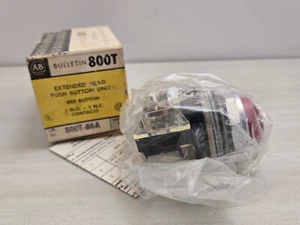 Allen Bradley 800T-B6 Ser B Extended Head Pushbutton - Picture 1 of 6