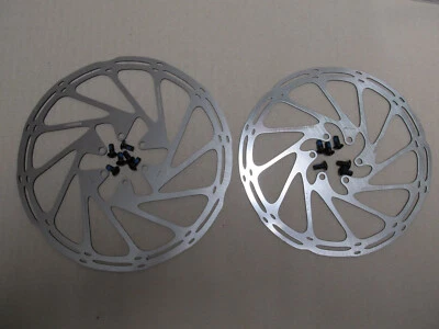 Avid Sram Centerline 6-Loch Disco de Freno Juego 203mm+180mm disc Rotor Nuevo - Imagen 1 de 4