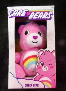 NUEVO EN CAJA CARE BEARS MINI FELPA 3" OSO DE ALEGRÍA ROSA ¡Colecciona todos ellos! OG - Imagen 1 de 4