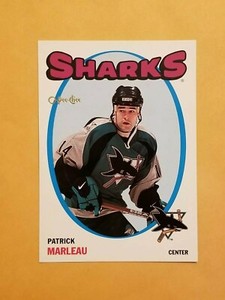 2001-02 Topps O-Pee-Chee Heritage Retro #9 Patrick Marleau San Jose Sharks 