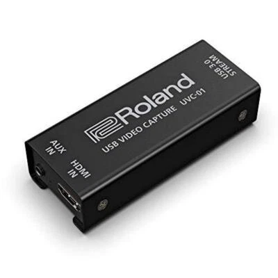 ROLAND UVC-01 USB Video Capture for recording and livestreams New - Image 1 of 4