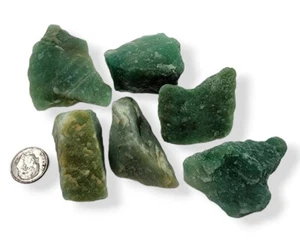 Green Quartz Crystal Pieces Brazil 178 grams - Picture 1 of 1