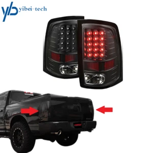 For 2010-2017 2018 Dodge Ram Tail Lights Assembly Smoked Lens Driver&Passenger - Picture 1 of 8