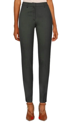 Incotex Wool Dress Pants Dark Green 10 US/46 IT NWT $400 - Image 1 of 4