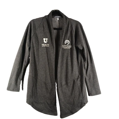 Blazer tejido informal PORT AUTHORITY para mujer PEQUEÑO (4-6) gris mezcla de algodón con bolsillos Foto 1 de 4