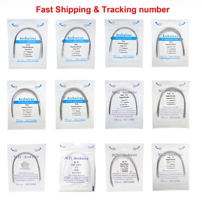 Ortodoncia Dental Niti/SST Rectangular Arco Redondo Alambre Oviodio/Natural/Cuadrado VIP Foto 1 de 4