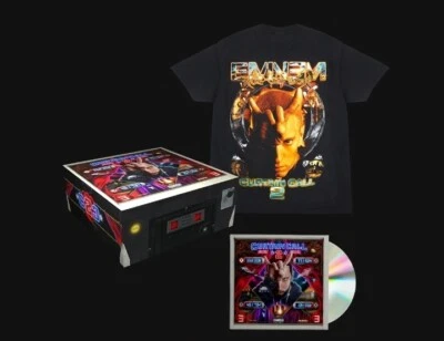 Eminem Curtain Call 2 CD Box Set with Large Horns Shirt Slim Shady  - Image 1 of 2