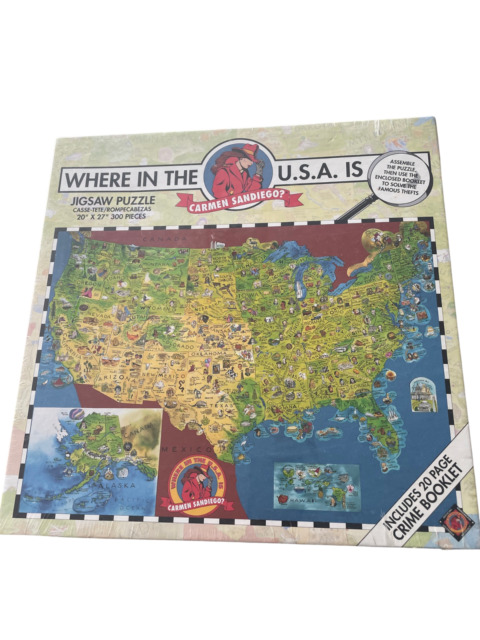 Preços baixos em Mapas Great American Puzzle Factory Quebra-cabeças  Contemporâneos