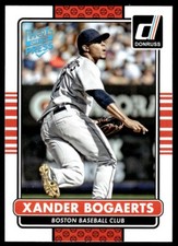 2015 Donruss Hot Off The Press Xander Bogaerts Boston Red Sox R8