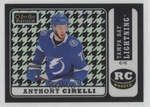2018-19 O-Pee-Chee Platinum Retro Houndstooth 21/25 Anthony Cirelli Rookie RC