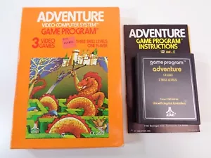Adventure Atari 2600 Video Game Complete (Tested and Working) - Picture 1 of 13