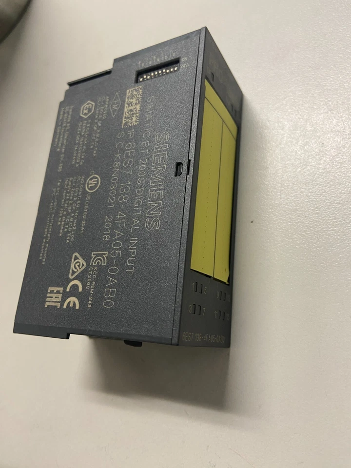 NICE Siemens #6ES7 138-4FA05-0AB0 Digital Input Relay - Image 1 of 1