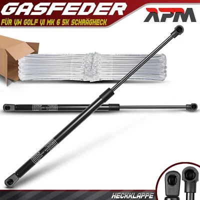 2x Gasfeder Heckklappe Dämpfer L=439mm für VW Golf VI 6 5K 2008-2013 Schrägheck - Bild 1 von 4