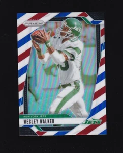 2024 Prizm Red White Blue Wesley Walker #230 New York Jets - Picture 1 of 2