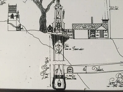 Fred-Dibnah-print-drawings+The Mineshaft+The Steeplejack+FREE=FDHC-Leaflet - Image 1 of 2