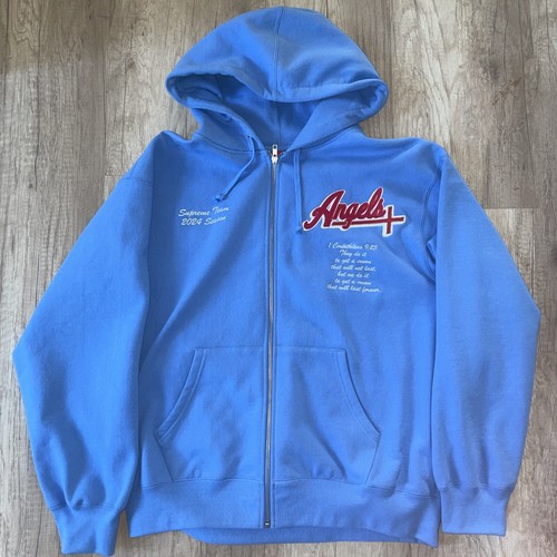 Supreme Salvation Zip taglia L nuova prezzo StockX 460 euro zip felpa