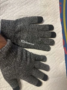 TRENDOUX Pantalla Táctil Guantes de Invierno Mujer Talla Grande Borgoña Mensajes de Texto Conducción - Imagen 1 de 3