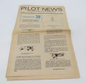 PILOT NEWS Sport Aviation Newspaper August 1975 Vol. 5 No. 2 vintage airplane - Picture 1 of 6