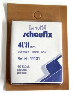 Hawid Dark Stamp Mounts 41/31 Semi Jumbo Gershwin Size Pack of 40 NOS (m19) - Picture 1 of 4
