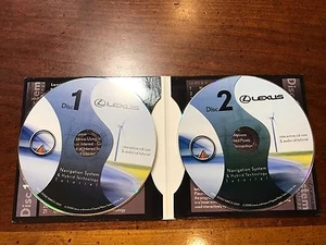 OEM LEXUS NAVIGATION SYSTEM & HYBRID TECHNOLOGY CD 1&2 MDC00242-NAVCD-2007  - Picture 1 of 10