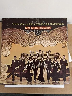 Diana Ross & the Supremes & Temptations On Broadway Vinyl LP Motown MS 699 VG+ Foto 1 de 2