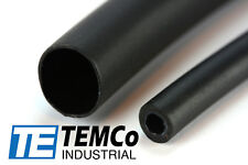 5 Lot TEMCo 3/8" Marine Heat Shrink Tube 3:1 Adhesive Glue Lined 12" long BLACK
