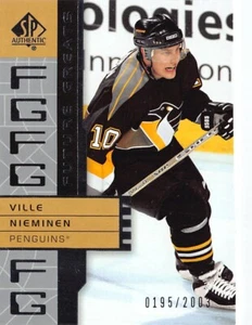 2002-03 SP Authentic #129 Ville Nieminen FG /2003 - Picture 1 of 2