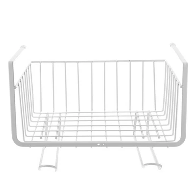  under Shelf Storage Paper Towel Holder Cabinet Organizer Rack Basket - Image 1 of 4