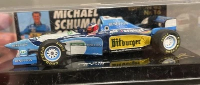 Michael Schumacher Paul's Model Art 1:43 Benetton B 195 - 1995 Brazil GP Winner - Image 1 of 4