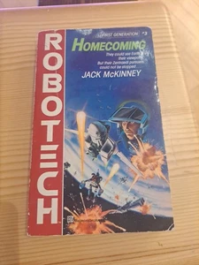 Robotech First Generation #3 Homecoming Jack McKinney paperback novel 1991 - Picture 1 of 1