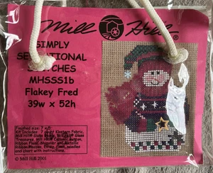 Mill Hill Simply Sensational Stitches Flakey Fred gezählt Kreuzstich-Set Neu in Verpackung - Bild 1 von 3