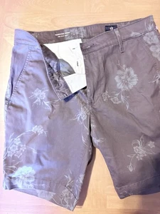 AG Adriano Goldschmied Hombre’s WANDERER SHORT Calce Ajustado 32x8.25 Gris - Imagen 1 de 9