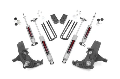 Rough Country 4" Suspension Lift Kit for 1988-1998 Chevy/GMC C/K1500 2WD - 231N2 - Image 1 of 3