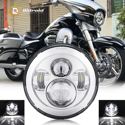 Faro LED de motocicleta de 7 pulgadas para Harley Davidson Street Glide Special FLHX Foto 1 de 4